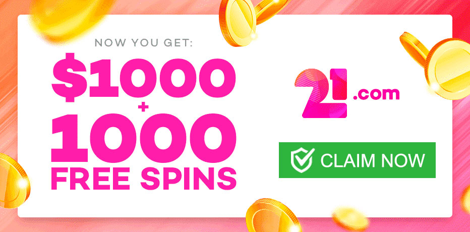 Claim 21.com Casino Free Spins