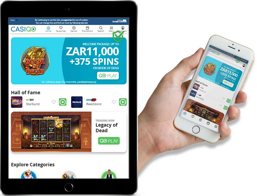 Ipad and Iphone Screenshots of Casigo Online Casino