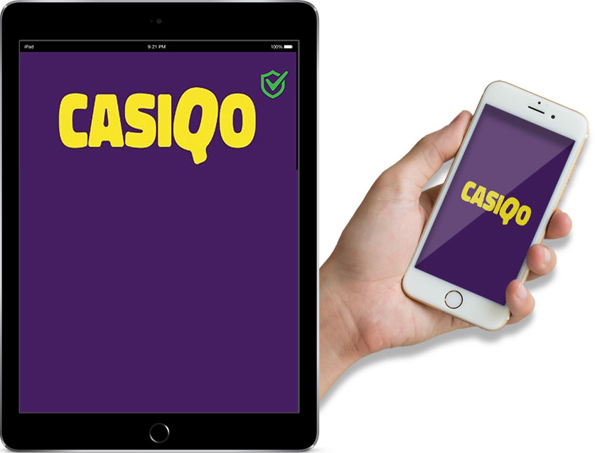 Screenshots of Casiqo Casino Ipad and Mobile